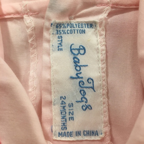 Baby Togs - 24 month Smocked Pink Flower Dress - Picture 7 of 7